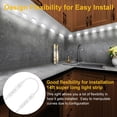 thumbnail image 3 of Luces LED de pantalla LED LPHUMEX, vitrina flexible para joyas de 14 pies, 3 of 8