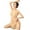 Beige, variant on Elainilye Fashion Pajamas for Women Lace Transparent Small Chest Temptation Strap V-Neck Large Sleeping Dress Underwear,Black