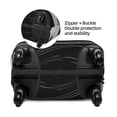 thumbnail image 3 of Haiem Abstract Black White Swirls Luggage Cover Printed Suitcase Covers for Luggage Elastic Washable Suitcase Protector Fits 18-32 Inch Luggage-Small, 3 of 8