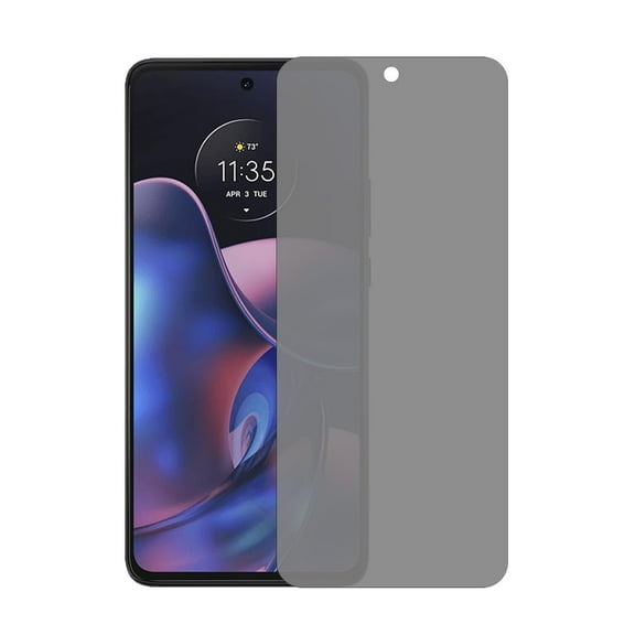 2Pack Privacy Tempered Glass Screen Protector Anti Spy Clear for Motorola Moto Edge 2022 LEEKUANGSU