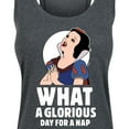 thumbnail image 3 of Disney Princess - Snow White Nap - Women's Racerback Tank Top, 3 of 6