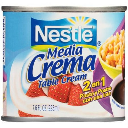 Nestle Media Crema Neutral Flavor Table Cream (Pack of 6)