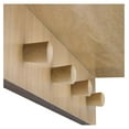 thumbnail image 5 of HeSLehs EEI-6350-OAK Moonbeam Arched Mirror, Oak, 5 of 7