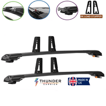 FORD ESCAPE (C520) SUV 2013-2019 Cross Bars Roof Rack Lockable Luggage Carrier Black