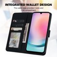 thumbnail image 4 of Compatible with Samsung Galaxy A24 4G Cute Animals Pattern Wallet Case with Card Slots Flip Cover, 4 of 5