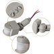 thumbnail image 3 of Interruptor detector de sensor de movimiento, 85 ~ 265 V, montaje en pared de 180 grados, detector de sensor de movimiento infrarrojo PIR, interruptor infrarrojo para exteriores e interiores, 3 of 5