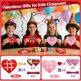 thumbnail image 3 of Juego Tic Tac Toe Axcoix para el Día de San Valentín con tarjetas de intercambio, 3 of 7