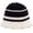 Black, variant on CoCopeaunts Bucket Hats for Womens Four Seasons Fashion Stripe Vintage Foldable Knitting Hat for Gift Sun Protection Keep Warm