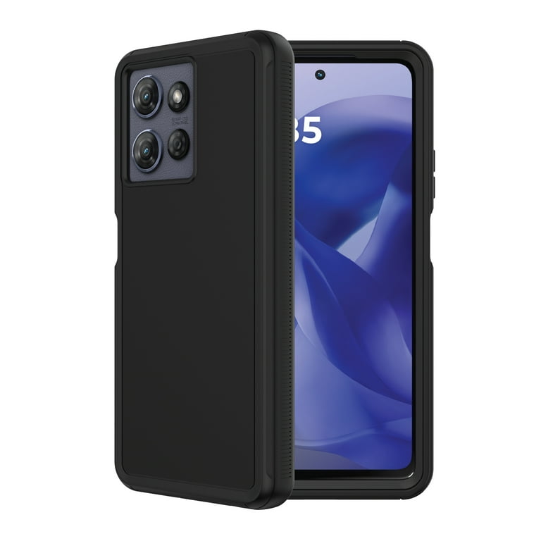onn Rugged Phone Case for Motorola moto g POWER (2025) - Black onn Rugged Phone Case for Motorola moto g POWER (2025) - Black