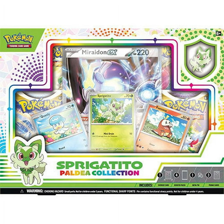 pokemon cards sprigatito Indonesian) Pokémon TCG: Fuecoco Sprigatito Horizon Promo Card Set – Spoils  and Loot