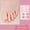 C, variant on YTTAL Glitter Gradient Toe Nail Strips, Buy 2 Get 1 Free Self-Adhesive Full Cover Toenail Stickers, Salon-Quality Pedicure Wraps with Nail File, Long-Lasting Foot Nail Decals