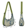 thumbnail image 4 of Women’s Paisley Shoulder Bag – Boho Vintage Retro Ethnic Floral Geometric Crossbody Purse with Colorful Exotic Artistic Mandala Design, Lightweight Water-Resistant Tote, 4 of 5