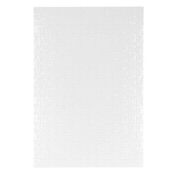Rompecabezas de transferencia de calor, 10 juegos de bricolaje en blanco, rompecabezas de transferencia de prensa de calor, rompecabezas en blanco, uso conveniente Jadeshay A