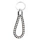 thumbnail image 4 of Sonducket Llavero de goma antipérdida para llave de coche TureClos, llavero portátil de punto para coche Ropa, zapatos y accesorios Miscelánea Blanco negro Sonducket AP000786-02, 4 of 6
