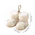 thumbnail image 5 of Christmas Tree Ornaments, White Mini Knitted Boot Hanging Decorations, Cozy Stocking Holiday Decor, Xmas Gifts for Families, 5 of 5