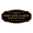 Black Gold, variant on Victorian Keep Gate Closed When Not in Use Sign (Brushed Silver) - Small