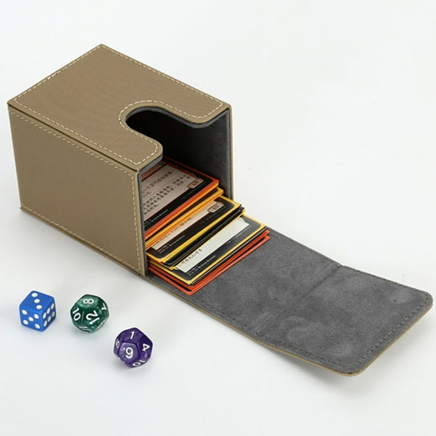 Naturegr Card Holder Scratch Resistant Large Capacity Faux Leather TCG