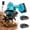 2 x 2.0Ah Batteries, variant on Fotrix 20V Mini Cordless Garden Tiller Cultivator, Electric Rototiller with a 2.0Ah Batteries & Fast Charger for Lawn Soil Cultivation