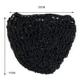 thumbnail image 2 of Tubi Wrap or Doobie Cap, One Size Mesh Crochet Wrap Doobie Cap Hat HairNet Knit Snood Women Cover Ornament for Sleeping, 2 of 3