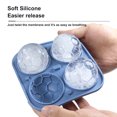 thumbnail image 2 of CSChome Moule à Glaçons Refroidissement Rapide Fabricant de Boules de Glace : Non Réutilisable Facile à Nettoyer Forme de Basketball, 2 of 7