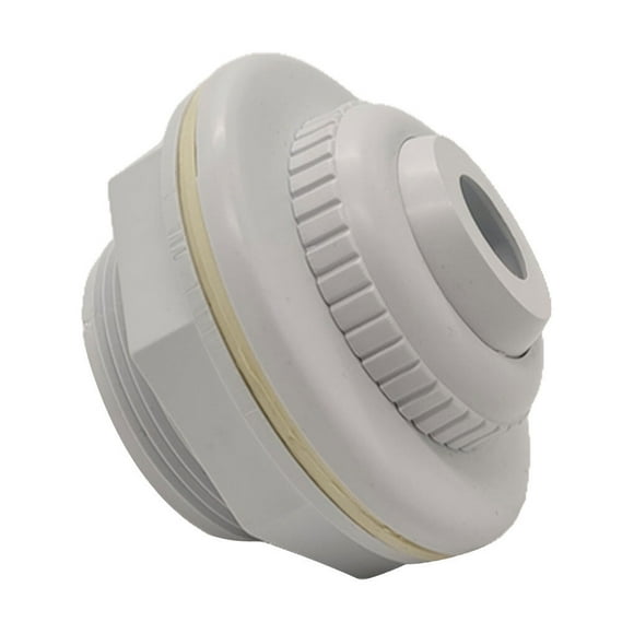 Practical Backwater Port Wear-resistant Return Jet Water Lightweight Pool Outlet Removable Pool Wall Nozzle High Strength with Threaded Tape