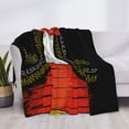 thumbnail image 3 of Balery CHARRO SUIT Manta de Franela con Dibujo, Lujo Ultra Suave y Cálido, Antipelusa y Resistente a las Arrugas para Cama, Sofá, Camping -80"x60", 3 of 6