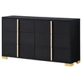 thumbnail image 4 of Marceline 6-drawer Dresser Black, 4 of 13