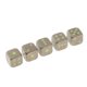 thumbnail image 4 of 5 piezas de dados luminosos de 8 mm, juego de dados de juguete de juego de de 6 lados para juego de Bronce Sunnimix Dados noctilucentes poliédricos, 4 of 8
