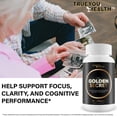 thumbnail image 4 of The Golden Secret - Memory Support - Golden Years Memory & Brain Support Supplement - Our Best Brain Supplements for Memory and Focus for Seniors - Mental Energy Supplements - B12 Nerve Support Pills, 4 of 7