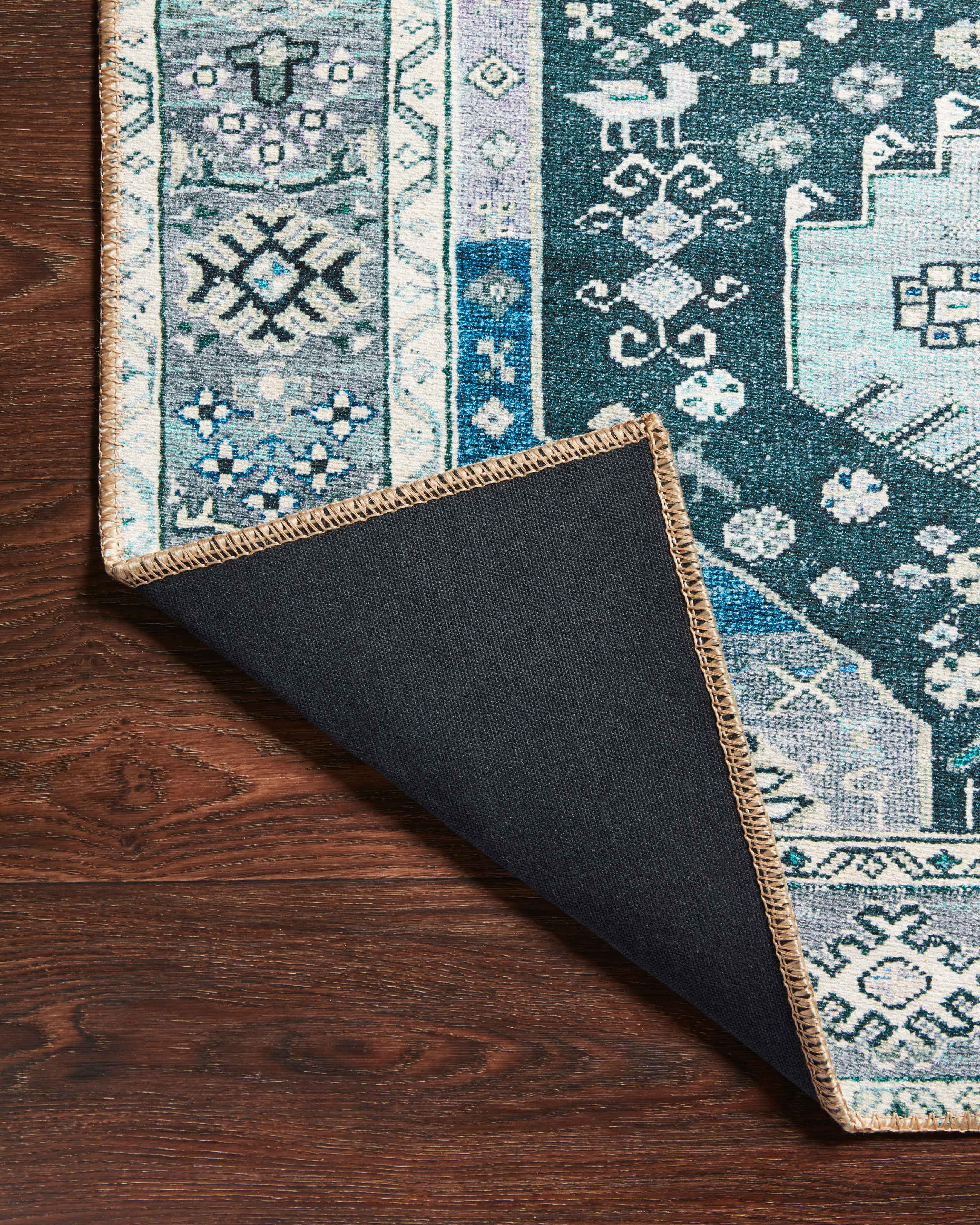 Echo Loom Grand Havana Blue / Sky 3'-6" x 5'-6" Accent Rug