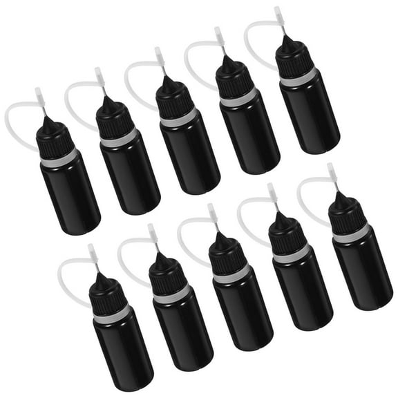 10 Pcs Needle Tip Bottle Squeeze Bottles Needle Tip Squeeze Bottle Needle Oil Bottles