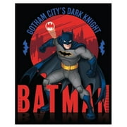 Batman Silk Touch Throw Blanket "Gotham Night", 40 inch x 50 inch, 1 each