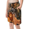 thumbnail image 3 of The Lion King Boy's Swim Trunks Quick Dry Board Shorts Kids Beach Swim Shorts Bathing Suits Swimsuit, 3 of 7