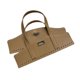 thumbnail image 4 of Kit de 2 piezas para bolso de ganchillo DIY con candado, regalos multifuncionales y asas para bolsos. Caqui, 4 of 9