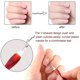 thumbnail image 5 of Empujador de cutículas de primera calidad, 6 uds., tenedor de piel muerta con mango de plástico para manicura/pedicura, removedor de cuchillos para cutículas Namotu CZMR-HY106, 5 of 7