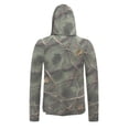 thumbnail image 6 of Qgtaibl Mens Camo Sun Hoodies with Face Mask UPF 50+ Hiking Shirts Hooded Long Sleeve S UV Protection Tops for Fishing Camping Travel (001 Camouflage), 6 of 9