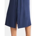 thumbnail image 3 of Time and Tru Women's Sleeveless Midi Column Dress, XS-XXXL, 3 of 4