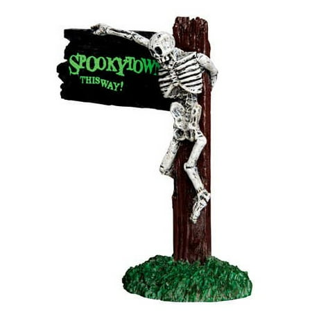 Lemax For Sale Spooky Town Spookytown This Way # 44743Figurines and accessories make your Lemax Spooky Town Halloween villages spring to life . . . By Lemax ()