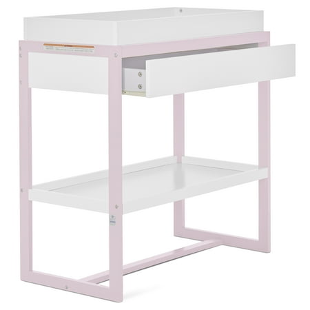 UPC: 0810063663445 | Dream On Me Arlo Changing Table Blush Pink
