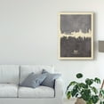 thumbnail image 3 of Trademark Fine Art 'Cologne Germany Skyline Gray' Canvas Art by Michael Tompsett, 3 of 4