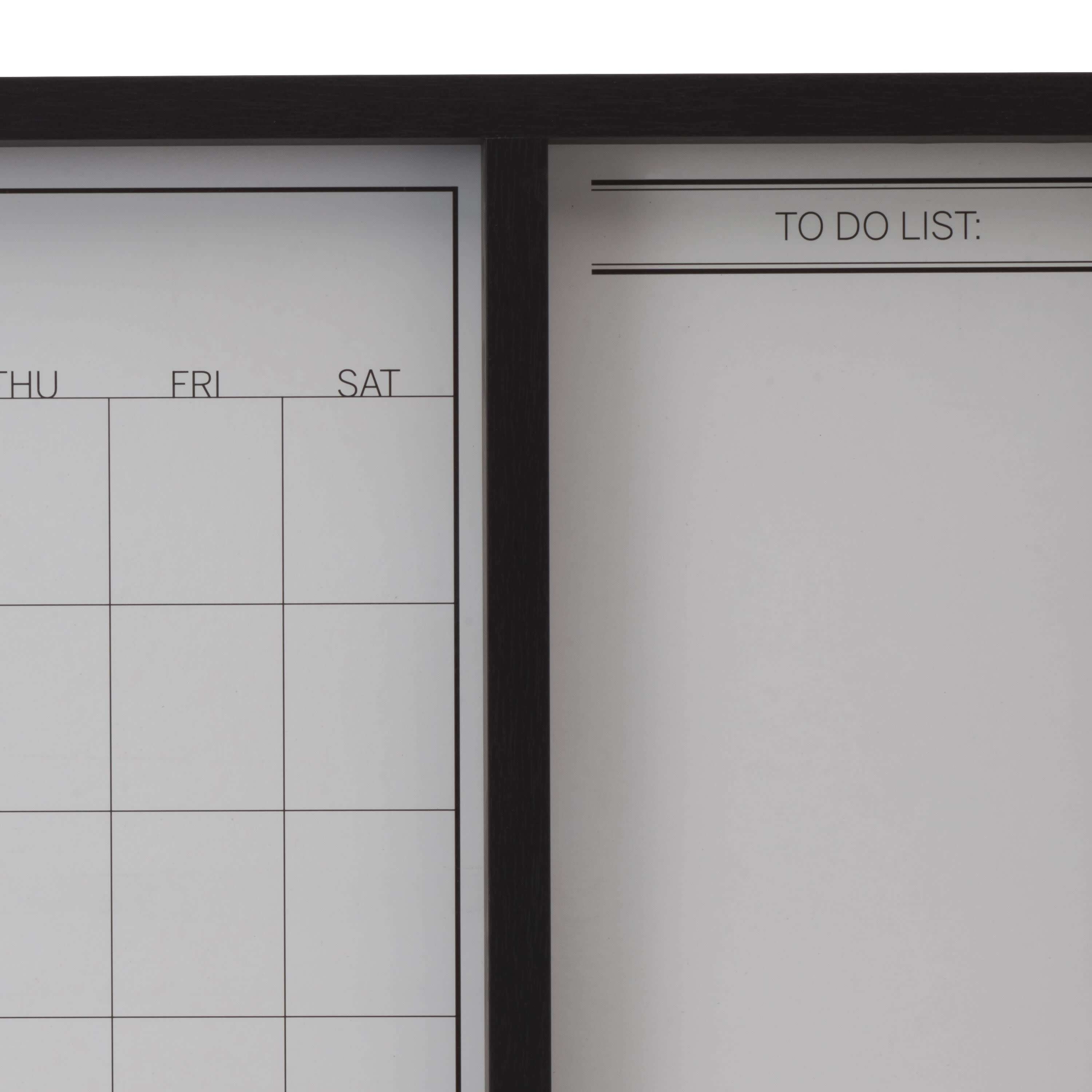 Mikasa White Board Calendar With Dry Erase Pen, 24x19-Inch, White