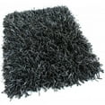 thumbnail image 5 of Koeckritz Rugs Bling Black Marble Shaggy Area Rug, 5'x5', 1.5" Thick, 68 oz Indoor, 5 of 5