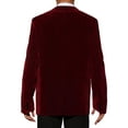 thumbnail image 3 of Lars Amadeus Velvet Blazer for Men's Slim Fit Single Breasted Notched Lapel Sports Coats, 3 of 5