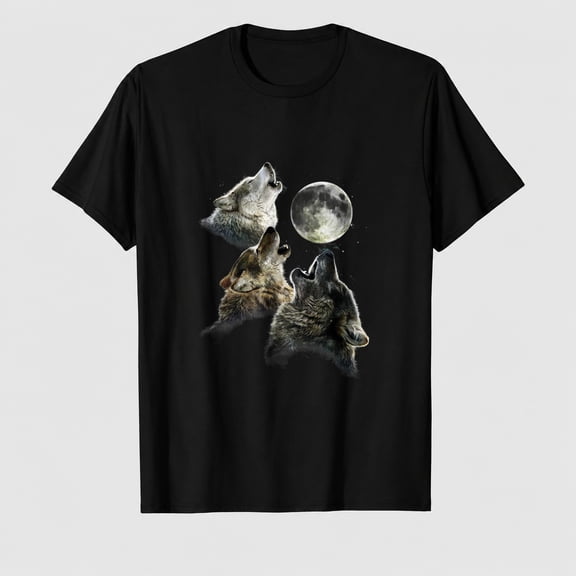 Three Wolf Moon Short Sleeve Tee