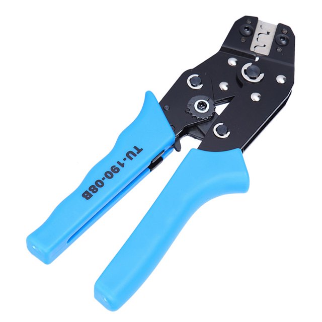 Herramienta de Crimpado Crimping Tool Cable Crimper HighEnd Terminal Ratchet Alicates PVC Acero Manual Herramienta de Corte/Tapping Herramientas de Mano Engarzadores ANGGREK Otros
