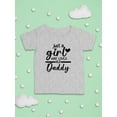 thumbnail image 3 of Just A Girl Who Loves Her Daddy T-Shirt Infant -Smartprints Designs,  18 Months, 3 of 4