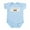 Sky Blue, variant on - They Call Me Peanut Infant Bodysuit - Baby Light Bodysuit, Size Newborn - 24 Months