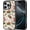 A Snake, variant on for iPhone Case - [6.6 ft Military-Grade Drop Protection] [Anti-Peel Technology] Clear Black TPU Bumper Case with Cute Design (Leopard Print with Skulls, iPhone 16 Pro)