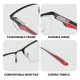 thumbnail image 4 of Gafas De Presbicia, Gafas De Lectura Con Bloqueo De Luz Azul, Lector De Libros Con Lupa De Resina De Medio Marco Para Hombres Y Mujeres, Gafas Multifocales Para Hombres Y, 4 of 7