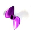 thumbnail image 4 of CNC Propeller Rc Boat 42mm 1.4pitch 3/16 bore 4214 Purple prop (RH), 4 of 4
